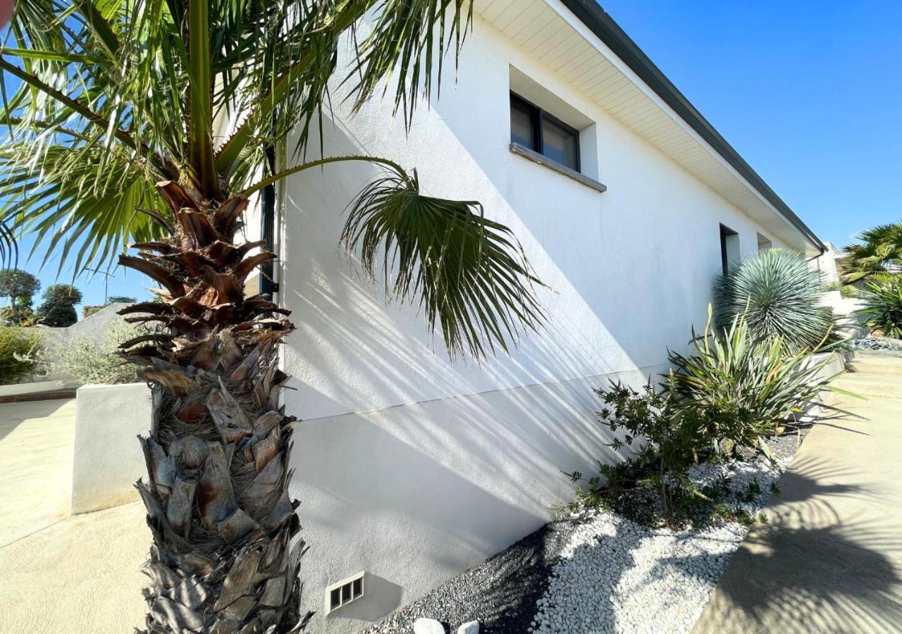 Villa Contemporaine Avec Piscine Chauffee Proche Des Plages Sauvian Exterior photo