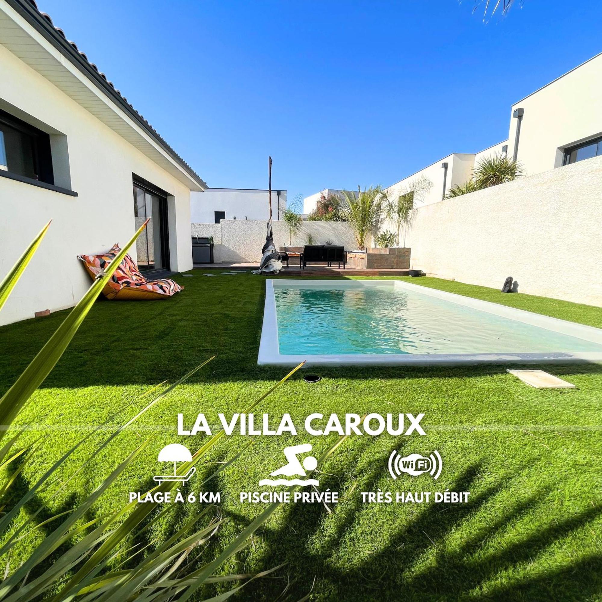Villa Contemporaine Avec Piscine Chauffee Proche Des Plages Sauvian Exterior photo